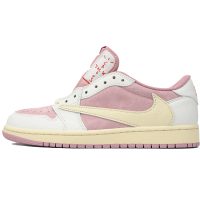 PK God Batch Air Jordan 1 Retro Low OG SP Travis Scott Sail Shy Pink DM7866-600 PK God Batch Air Jordan 1 Retro Low OG SP Travis Scott Sail Shy Pink DM7866-600