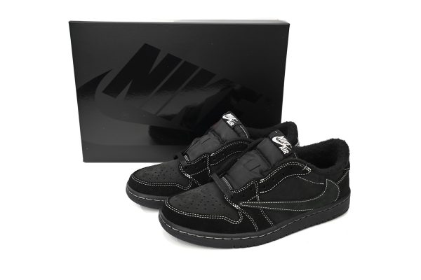 PK God Batch Air Jordan 1 Retro Low OG SP Travis Scott Black Phantom DM7866-001