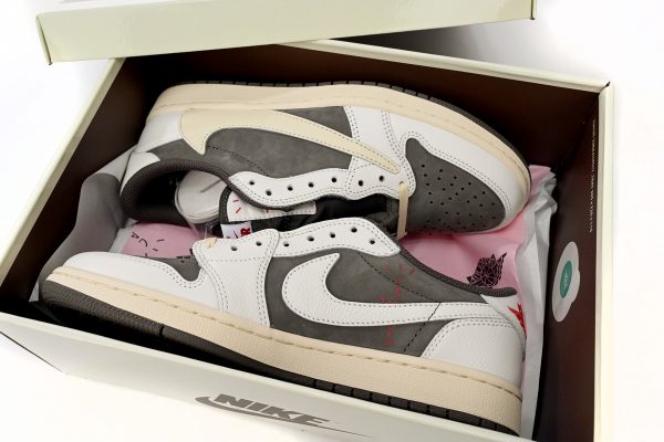 PK God Batch Air Jordan 1 Retro Low OG SP Travis Scott Reverse Mocha DM7866-162