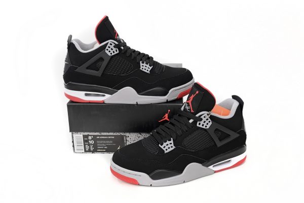 PK God Batch Air Jordan 4 Retro Bred 308497-060