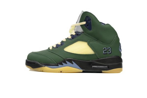 PK God Batch Air Jordan 5 "Navy Green” FZ5758-003 PK God Batch Air Jordan 5 "Navy Green” FZ5758-003