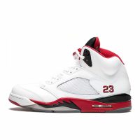 PK God Batch Air Jordan 5 Retro Fire Red Black Tongue PK God Batch Air Jordan 5 Retro Fire Red Black Tongue