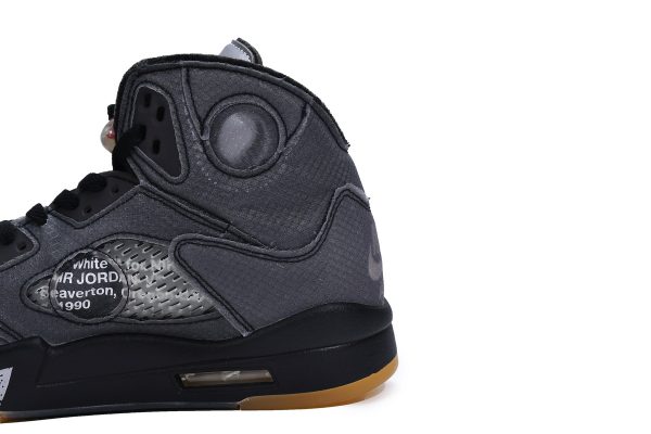 PK God Batch Air Jordan 5 Retro Off-White Black CT8480-001