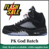 PK God Batch Air Jordan 5 Retro OG Black Metallic Reimagined HF3975-001