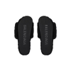 Balenciaga Furry Slides Black Label