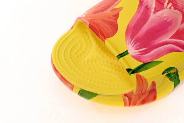 PK God Batch BALENCIAGA Pool Croc Watermark Yellow 677389 W1S8F 7053