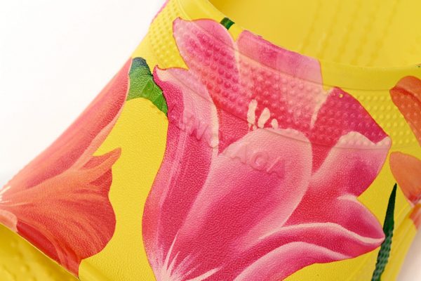 PK God Batch BALENCIAGA Pool Croc Watermark Yellow 677389 W1S8F 7053