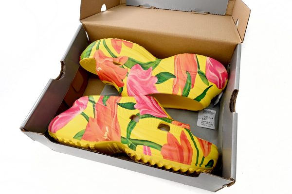 PK God Batch BALENCIAGA Pool Croc Watermark Yellow 677389 W1S8F 7053