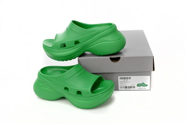 pk_god_batch_balenciaga_pool_crocs_green_677386_w1s8e_3033_1B1CE0F364419 PK God Batch BALENCIAGA Pool Crocs Green 677386 W1S8E 3033