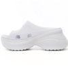 PK God Batch BALENCIAGA Pool Crocs White 677389 W1S8E 9000 PK God Batch BALENCIAGA Pool Crocs White 677389 W1S8E 9000