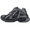 PK God Batch Balenciaga Runner All Black Gray 677402 W3RB2 1515