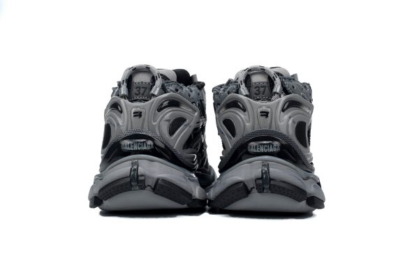 PK God Batch Balenciaga Runner All Black Gray 677402 W3RB2 1515