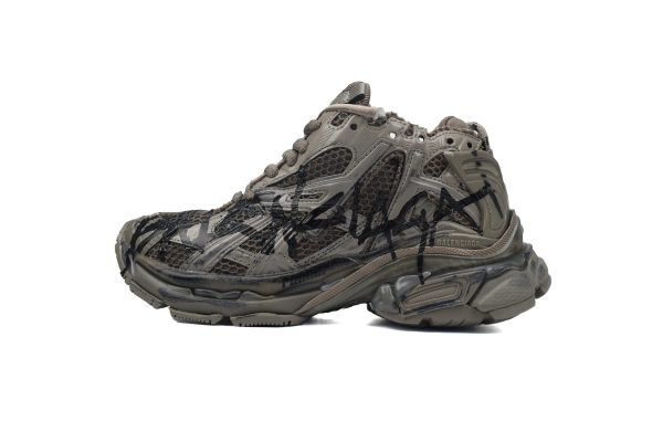 PK God Batch Balenciaga Runner Black Brown 677402 W3RB2 2010 PK God Batch Balenciaga Runner Black Brown 677402 W3RB2 2010