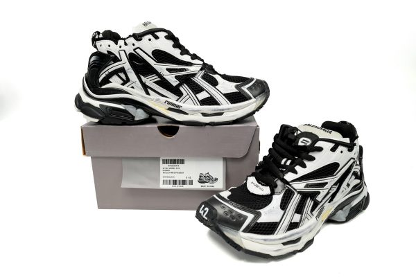 pk_god_batch_balenciaga_runner_black_white_1B1814EB66410 PK God Batch Balenciaga Runner Black White
