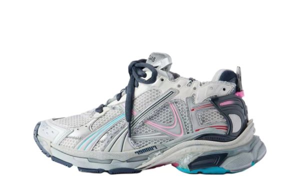 PK God Batch Balenciaga Runner Grey pink blue PK God Batch Balenciaga Runner Grey pink blue