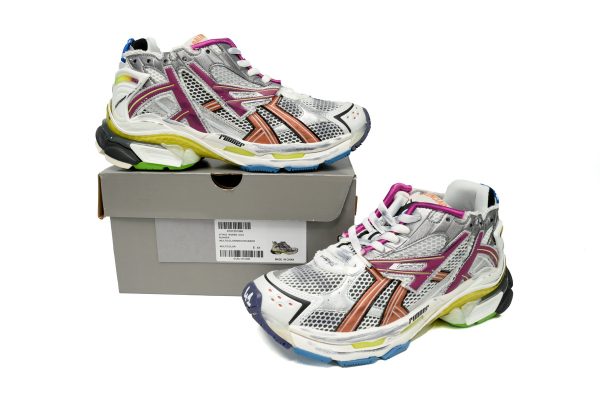 PK God Batch Balenciaga Runner Silver Purple