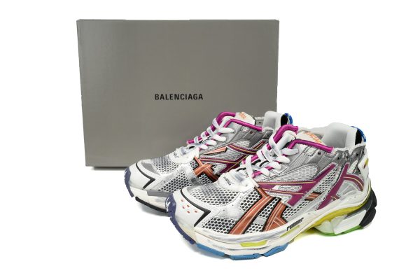 PK God Batch Balenciaga Runner Silver Purple