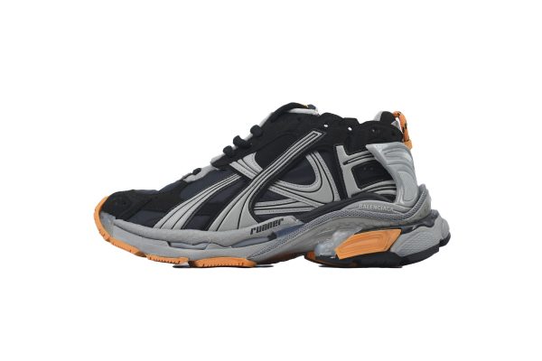 PK God Batch Balenciaga Runner Sneaker 'Black Fluo Orange' 772774 W3RNY 1878 PK God Batch Balenciaga Runner Sneaker 'Black Fluo Orange' 772774 W3RNY 1878