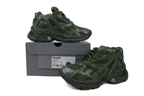 PK God Batch Balenciaga Runner Sneaker 'Dark Green' 677403 W3RB1 3031