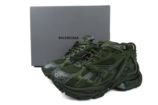 PK God Batch Balenciaga Runner Sneaker 'Dark Green' 677403 W3RB1 3031