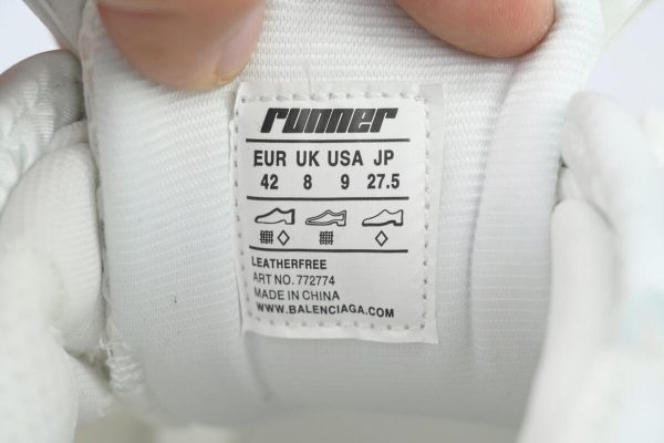 pk_god_batch_balenciaga_runner_sneaker__gradient___white_black__772774_wrung_9010_1CB7846612D1F PK God Batch Balenciaga Runner Sneaker 'Gradient - White Black' 772774 WRUNG 9010