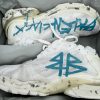 PK God Batch Balenciaga Runner Sneaker 'Graffiti - White Blue' 772774 W3RBQ 9040