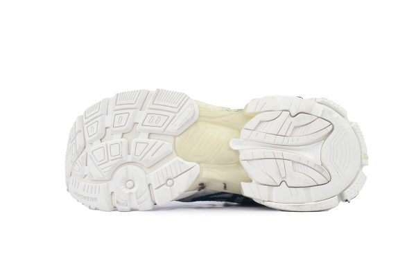 PK God Batch Balenciaga Runner Sneaker 'Graffiti - White Blue' 772774 W3RBQ 9040