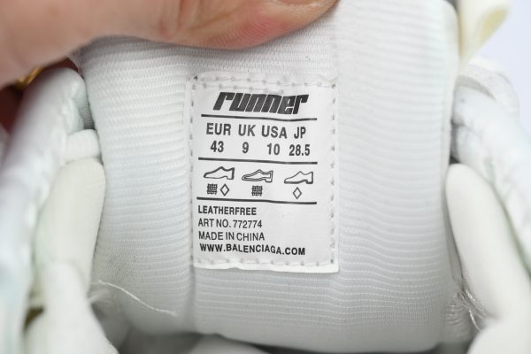 pk_god_batch_balenciaga_runner_sneaker__grey_white_black__772774_w3rny_9012_1C6FEA1091016 PK God Batch Balenciaga Runner Sneaker 'Grey White Black' 772774 W3RNY 9012