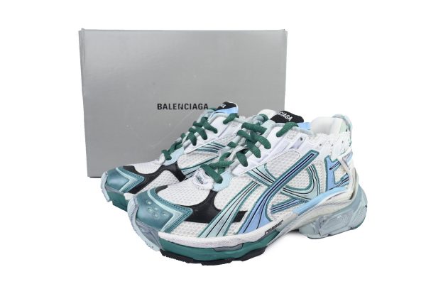 pk_god_batch_balenciaga_runner_sneaker__white_green_blue__772774_w3rmu_9034_1C6FE8B3C1114 PK God Batch Balenciaga Runner Sneaker 'White Green Blue' 772774 W3RMU 9034