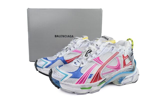 PK God Batch Balenciaga Runner Sneaker 'White Multi-Color' 772774 W3RBW 9645