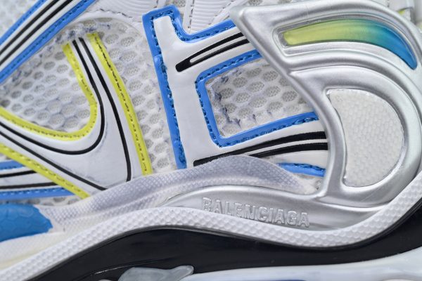 PK God Batch Balenciaga Runner Sneaker White Blue Yellow 772767 W3RNY 0213