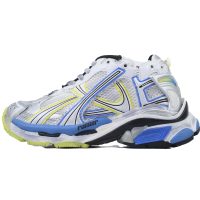 PK God Batch Balenciaga Runner Sneaker White Blue Yellow 772767 W3RNY 0213