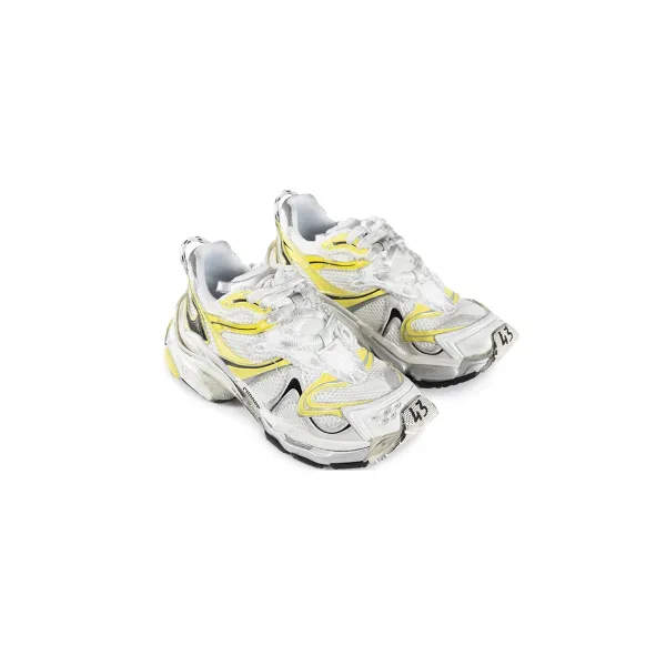 PK God Batch Balenciaga Runner Sneaker White Yellow 779066W3RXP9710