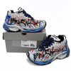 PK God Batch Balenciaga Runner White And Blue Printing 677402 W3RB6 1264