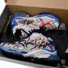 PK God Batch Balenciaga Runner White And Blue Printing 677402 W3RB6 1264