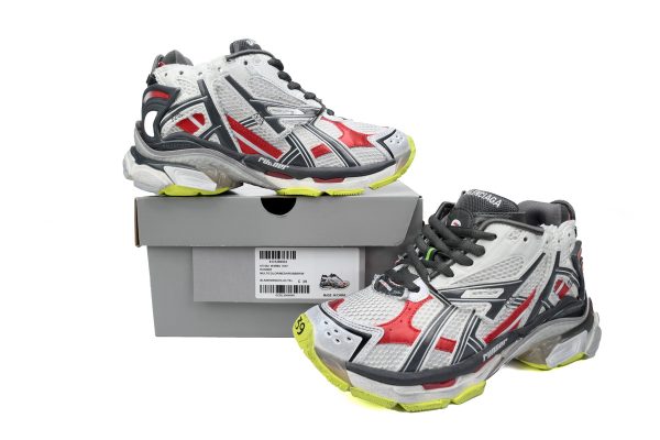pk_god_batch_balenciaga_runner_white_black_and_red_677402_w3rb2_9167_1C59C3FDD4F13 PK God Batch Balenciaga Runner White Black and Red 677402 W3RB2 9167