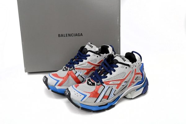 pk_god_batch_balenciaga_runner_white_blue_orange_677402_w3rb6_1264_1AE2E22537A1A PK God Batch Balenciaga Runner White Blue Orange 677402 W3RB6 1264