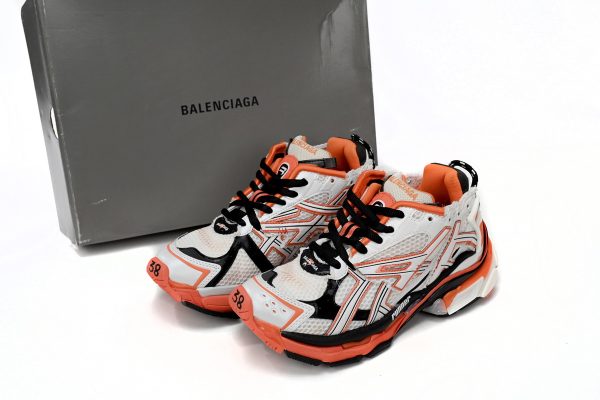 pk_god_batch_balenciaga_runner_white_orange_black_677402_w3rb7_9051_1C6F600085C11 PK God Batch Balenciaga Runner White Orange Black 677402 W3RB7 9051