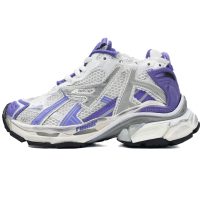 PK God Batch Balenciaga Runner White Purple 677402 W3RB2 5901