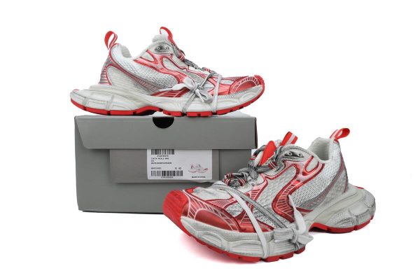 PK God Batch Balenciaga White Red 734734 W3XL2 9060