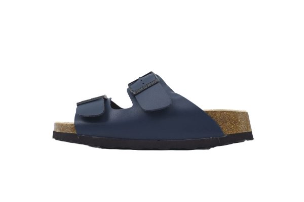 PK God Batch Birkenstock Boston Soft Footbed Blue Leather Surface PK God Batch Birkenstock Boston Soft Footbed Blue Leather Surface