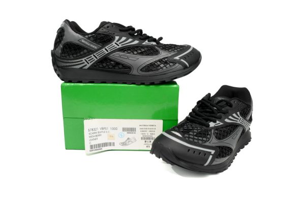 PK God Batch Bottega Veneta Orbit Sneaker Black