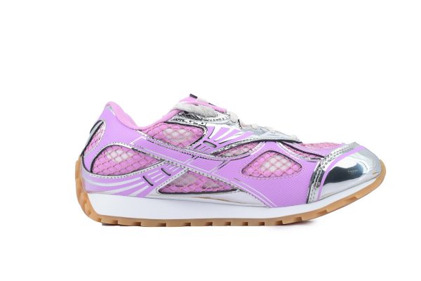 PK God Batch Bottega Veneta Orbit Sneaker pink