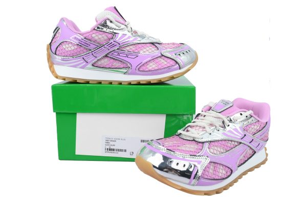 PK God Batch Bottega Veneta Orbit Sneaker pink