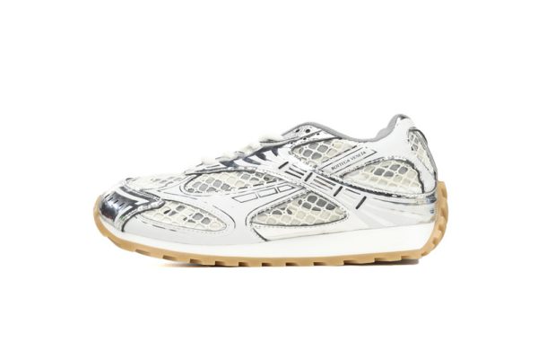 PK God Batch Bottega Veneta Orbit Sneaker Silver