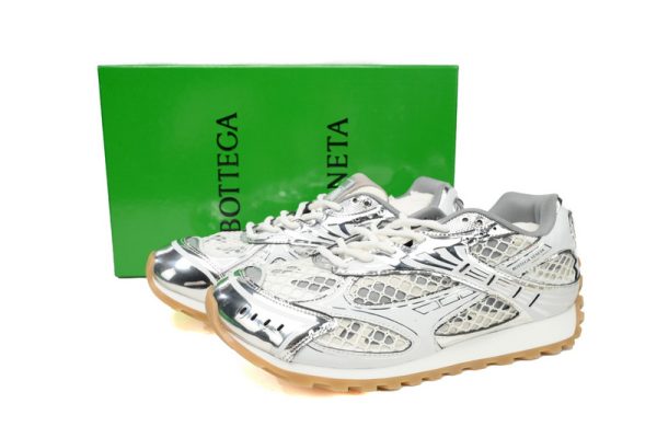 PK God Batch Bottega Veneta Orbit Sneaker Silver