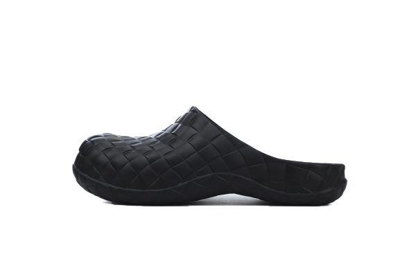 PK God Batch Bottega Veneta Slider Sandals Black PK God Batch Bottega Veneta Slider Sandals Black