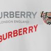 PK God Batch Burberry bear print short sleeves