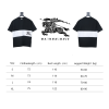 pk_god_batch_burberry_black_and_white_striped_horse_print_short_sleeves_1C1FF9A6DA013 PK God Batch Burberry Black and white striped horse print short sleeves