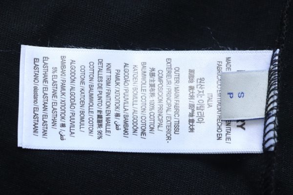 pk_god_batch_burberry_black_and_white_striped_horse_print_short_sleeves_1C1FF9A748518 PK God Batch Burberry Black and white striped horse print short sleeves